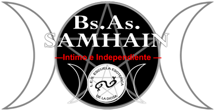 Logo de BsAs SAMHAIN la Tradición de las Brujas, evento abierto al público creado por Irene Viscarra